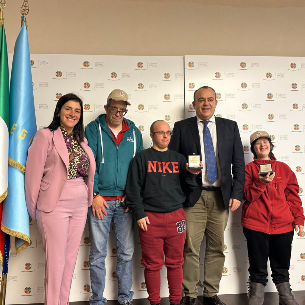 Il Presepe del Polo Riabilitativo in Consiglio regionale del Lazio