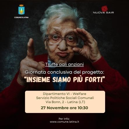 Oggi la giornata conclusiva del progetto “Insieme siamo più forti”